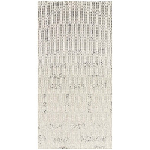 BOSCH EXPERT M480 Schleifnetz für Schwingschleifer, 115 x 230 mm, G 240, 10-tlg. 260890076