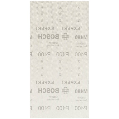 BOSCH EXPERT M480 Schleifnetz für Schwingschleifer, 115 x 230 mm, G 400, 10-tlg. 260890076
