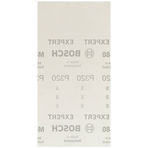 BOSCH EXPERT M480 Schleifnetz für Schwingschleifer, 115 x 230 mm, G 320, 50-tlg. 260890077