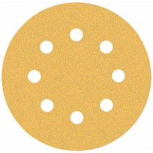 BOSCH EXPERT C470 Schleifpapier mit 8 Löchern, 115 mm, G 80, 5-tlg. 2608900796