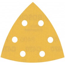 BOSCH EXPERT C470 Schleifpapier für Deltaschleifer, 93 mm, G 400, 5 Stück 2608900831