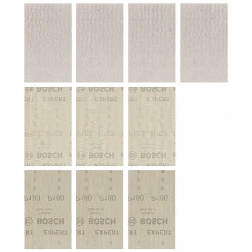 BOSCH EXPERT M480 Schleifnetz-Set, 80 x 133 mm, 10 Stück 2608901205