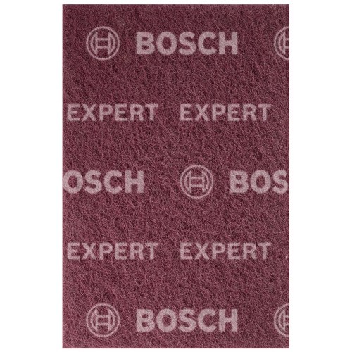 BOSCH EXPERT N880 Vliespad zum Handschleifen, 152 x 229 mm, sehr feines AlOx 2608901215