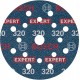 BOSCH EXPERT O780 Folienschleifscheibe, 125 mm, G320 2608902405