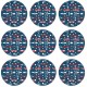 BOSCH EXPERT O780 Foil Schleiffolien-Set, 150 mm, G80 (3x); G120 (3x); G180 (3x), 9-tlg.