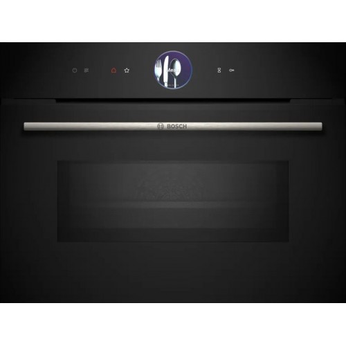 Bosch Serie 8 Einbau-Kompaktbackofen mit Mikrowellenfunktion 60 x 45 cm Schwarz CMG7761B1 Bosch Serie 8 Einbau-Kompaktbackofen mit Mikrowellenfunktion 60 x 45 cm Schwarz CMG7761B1