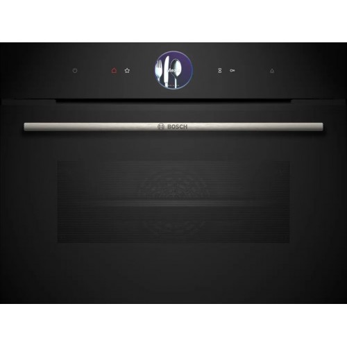 Bosch Serie 8 Einbau-Kompaktdampfbackofen 60 x 45 cm Schwarz CSG7361B1 Bosch Serie 8 Einbau-Kompaktdampfbackofen 60 x 45 cm Schwarz CSG7361B1