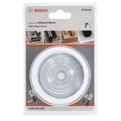 BOSCH Lochsäge Progressor for Wood and Metal, 70 mm 2608594229
