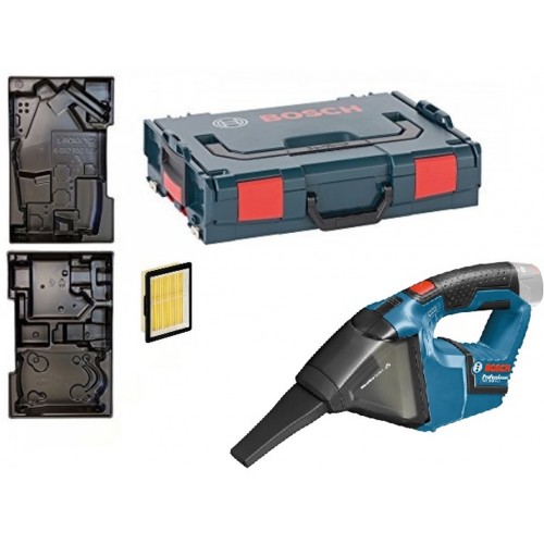 BOSCH GAS 12 V-LI Akku Handsauger Solo ohne Akku + L-BOXX, 06019E3001 BOSCH GAS 12 V-LI Akku Handsauger Solo ohne Akku + L-BOXX, 06019E3001