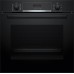 Bosch Serie 4 Einbau-Backofen 60 x 60 cm Schwarz HBA574BB3