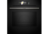 Bosch Serie 8 Einbau-Backofen mit Mikrowellenfunktion 60 x 60 cm Schwarz HMG778NB1