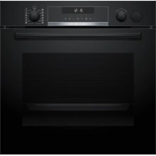 Bosch Serie 6 Einbau-Backofen mit Dampfunterstützung 60 x 60 cm Schwarz HRG578CB7