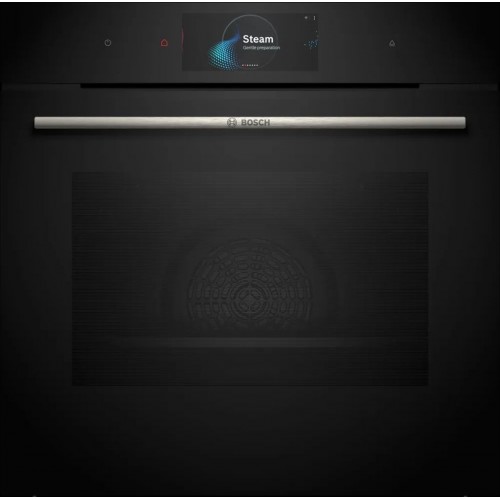 Bosch Serie 8 Einbau-Dampfbackofen 60 x 60 cm Schwarz HSG7584B1 Bosch Serie 8 Einbau-Dampfbackofen 60 x 60 cm Schwarz HSG7584B1