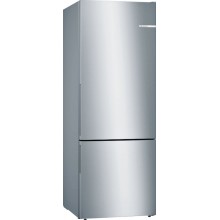 Bosch Serie 4 Freistehender Kühl-Gefrierschrank mit Gefrierteil unte 191×70 cm KGV58VLEAS