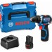 BOSCH GSB12V-32 PROFESSIONAL Akku-Schlagbohrschrauber, 2x 12V/2,0Ah, L-BOXX 06019G9502