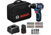BOSCH GSB12V-32 PROFESSIONAL Akku-Schlagbohrschrauber, 2x 12V/2,0Ah, Tasche 06019G9503
