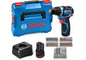 BOSCH GSB12V-32 PROFESSIONAL Akku-Schlagbohrschrauber, 2x 12V/2,0Ah, L-BOXX 06019G9502