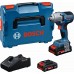 BOSCH GDS18V-450P PROFESSIONAL Akku-Drehschlagschrauber, 2x4,0Ah, L-BOXX 06019K4302