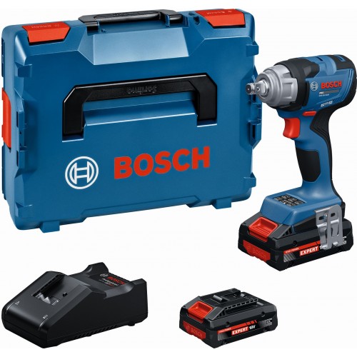 BOSCH GDS18V-330H PROFESSIONAL Akku-Drehschlagschrauber, 2x5,0Ah, L-BOXX 06019L5203 BOSCH GDS18V-330H PROFESSIONAL Akku-Drehschlagschrauber, 2x5,0Ah, L-BOXX 06019L5203