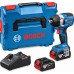 BOSCH GDS18V-750 PROFESSIONAL Akku-Drehschlagschrauber, 2x5,0Ah, L-BOXX 06019L9103