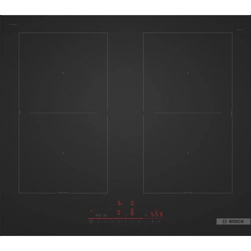 Bosch Serie 6 Induktionskochfeld 60 cm Mattschwarz, Rahmenlos aufliegend PVQ61CHB1E Bosch Serie 6 Induktionskochfeld 60 cm Mattschwarz, Rahmenlos aufliegend PVQ61CHB1E