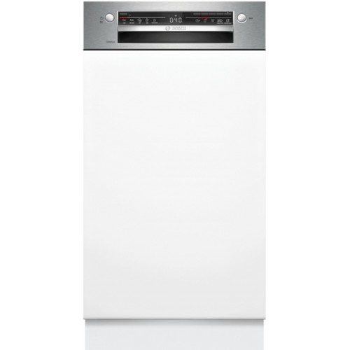 Bosch Serie 2 Teilintegrierter Geschirrspüler 45 cm Gebürsteter Stahl SPI2HKS42E