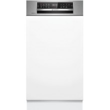 Bosch Serie 6 Teilintegrierter Geschirrspüler 45 cm Gebürsteter Stahl SPI6EMS21E