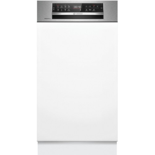 Bosch Serie 6 Teilintegrierter Geschirrspüler 45 cm Gebürsteter Stahl SPI6EMS21E
