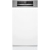 Bosch Serie 6 Teilintegrierter Geschirrspüler 45 cm Gebürsteter Stahl