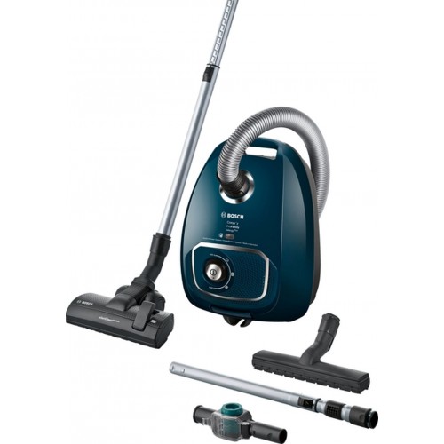 Bosch Serie 4 Staubsauger mit Beutel Cosyy'y ProFamily Blau BGLS4A444