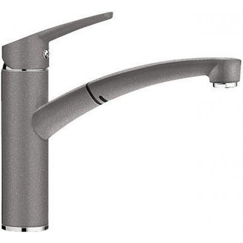 BLANCO NEA-S Silgranit-look Einhebelmischer Hochdruck alumetallic 520299