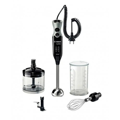 Bosch ErgoMixx Handmixer (750W/Schwarz/Grau) MSM67170