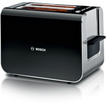 Bosch Styline Kompakt Toaster (860W/Schwarz) TAT8613