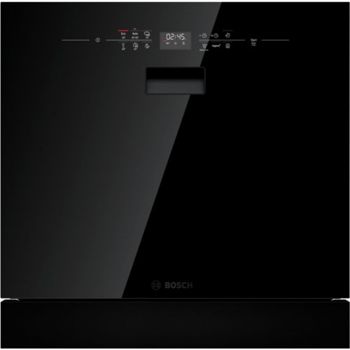 BOSCH Serie 6 Einbau-Modular-Geschirrspüler 60 cm Schwarz SCX6ITB00E