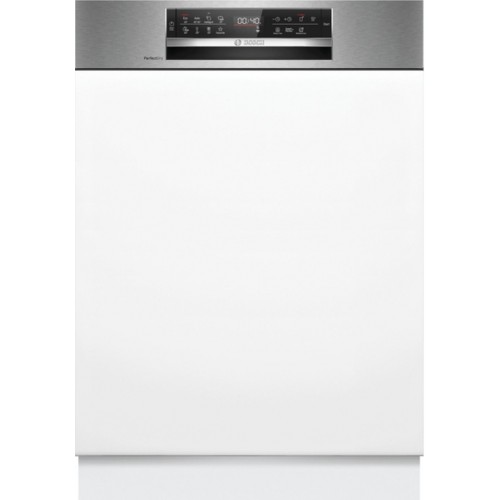 Bosch Serie 6 Teilintegrierter Geschirrspüler 60 cm Gebürsteter Stahl SMI6ZCS16E