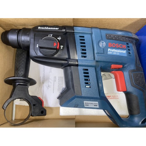 BOSCH GBH 18V-21 Akku-Bohrhammer mit SDS plus, ohne Akku 0611911100