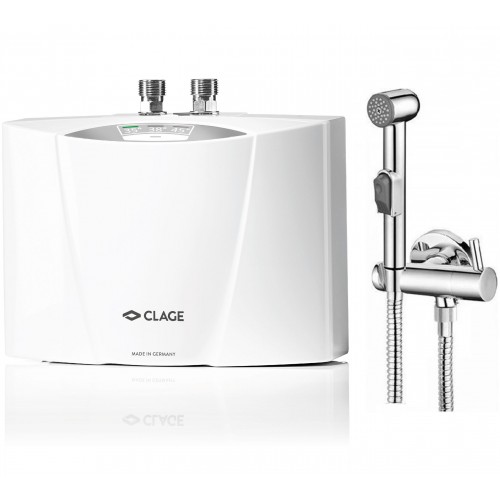 CLAGE MCX 3 HS Durchlauferhitzer mit Bidet-Brause 3,5 kW 230 V 1500-15013 CLAGE MCX 3 HS Durchlauferhitzer mit Bidet-Brause 3,5 kW 230 V 1500-15013