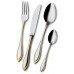 CS KOCHSYSTEME Besteck - Set 24 St. INDIANA Dekorvergoldet, 035631