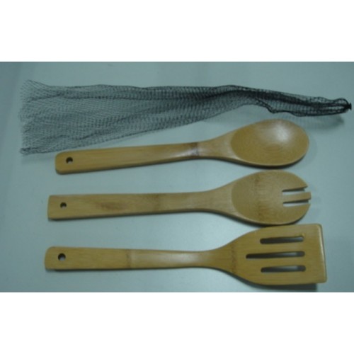 CS KOCHSYSTEME Salatbesteck Bambus, 036348 CS KOCHSYSTEME Salatbesteck Bambus, 036348