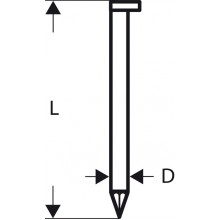 BOSCH D-Kopf Streifennagel 34° Für Akku-Nagler 2608200000