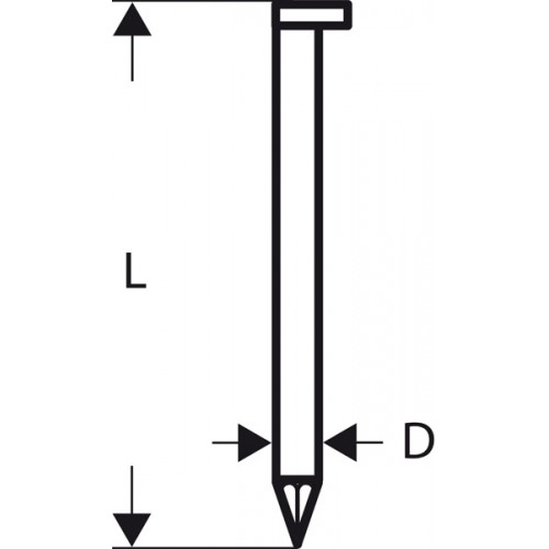 BOSCH D-Kopf Streifennagel 34° Für Akku-Nagler 2608200000