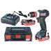 Metabo PowerMaxx BS 12 BL Q Akku-Bohrmaschine (12V/2x4,0Ah/45Nm) MetaBOX 601039800