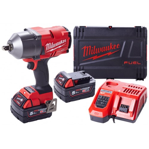 Milwaukee M18 FHIWP12-502X Akku-Schlagschrauber 2x5.0 Ah, HD Box 4933459693