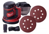 Milwaukee M18 BOS125-0 Akku Exzenterschleifer 125mm (18V) Ohne Akku., 4933464228