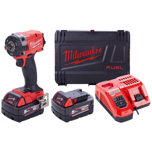 Milwaukee M18 FIW2P12-502X Akku-Schlagschrauber 2x5.0 Ah, HD Box 4933478447