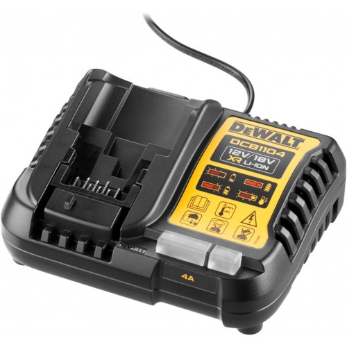DeWALT DCB1104-QW Li-Ion XR Ladegerät 10,8-12 V, 14,4 V und 18 V