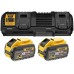 DeWALT DCB132X2-QW Akku-Kit XR FlexVolt Ladegerät DCB132 + 54V 2x9,0Ah