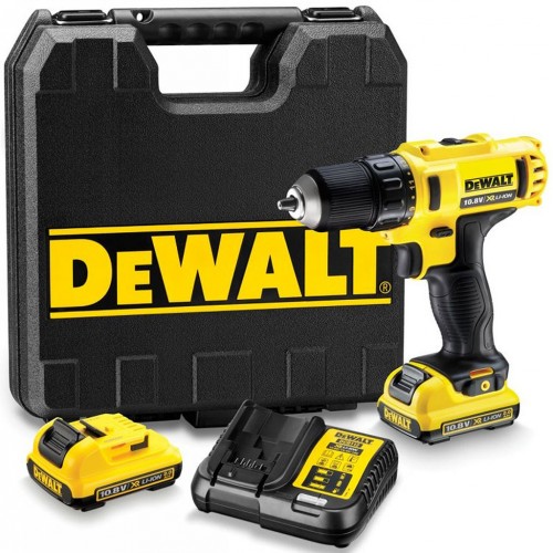 DeWALT DCD710D2-QW Bohrschrauber XR (24Nm/12V/2x2,0Ah) koffer