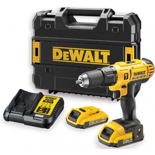 DeWALT DCD776D2T-QW Akku-Schlagbohrschrauber (42Nm/18V/2x2,0Ah) Tstak DeWALT DCD776D2T-QW Akku-Schlagbohrschrauber (42Nm/18V/2x2,0Ah) Tstak