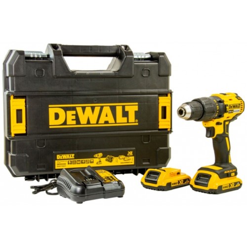 DeWALT DCD778D2T-QW Akku-Schlagbohrschrauber (65Nm/18V/2x2,0Ah) Tstak